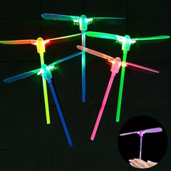 5pcs Luminous Bamboo Dragonfly Flying Toys For Party Camping