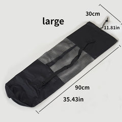 Yoga Mat Storage Bag Portable Oxford Cloth Mesh Bag Yoga Accessories
