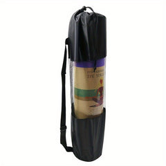 Yoga Mat Storage Bag Portable Oxford Cloth Mesh Bag Yoga Accessories