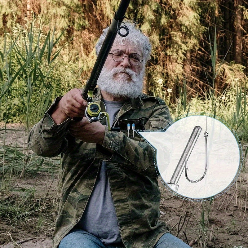 Portable Scissor Sharpener With Retractable Rod for Camping