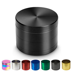Zinc Alloy Cigarette Grinder Four layer Metal Plate Perfume Grinder