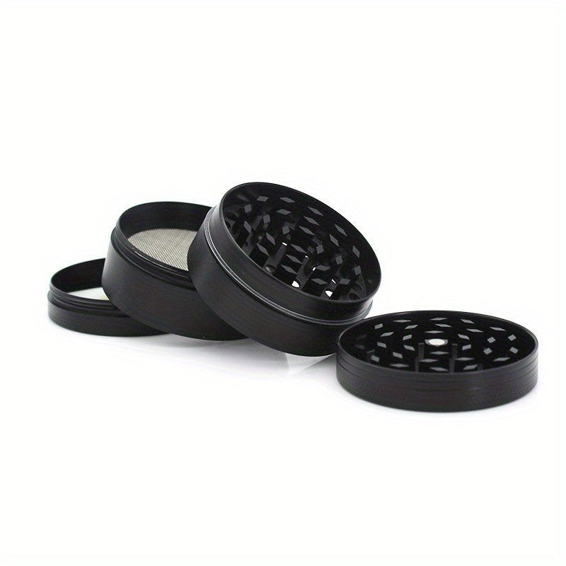 Zinc Alloy Cigarette Grinder Four layer Metal Plate Perfume Grinder