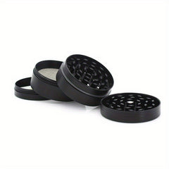 Zinc Alloy Cigarette Grinder Four layer Metal Plate Perfume Grinder