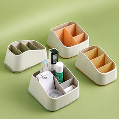 Minimalist Desktop Storage Box for Office Supplies and Remote Controls