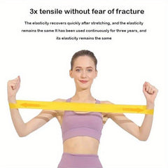 5pcs Yoga Tension Belt Elastic Resistance Bands for Squat Training
