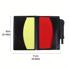 Soccer Referee Card Set with Pencil - Football Accessories