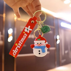 Santa Claus Bell Keychain - Christmas Pendant Gift