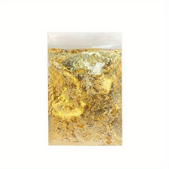 2g Golden Slivery Copper Foil Glitters for Gilding DIY