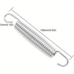 20pcs Trampoline Springs Set Heavy Duty Galvanized Steel T Hook