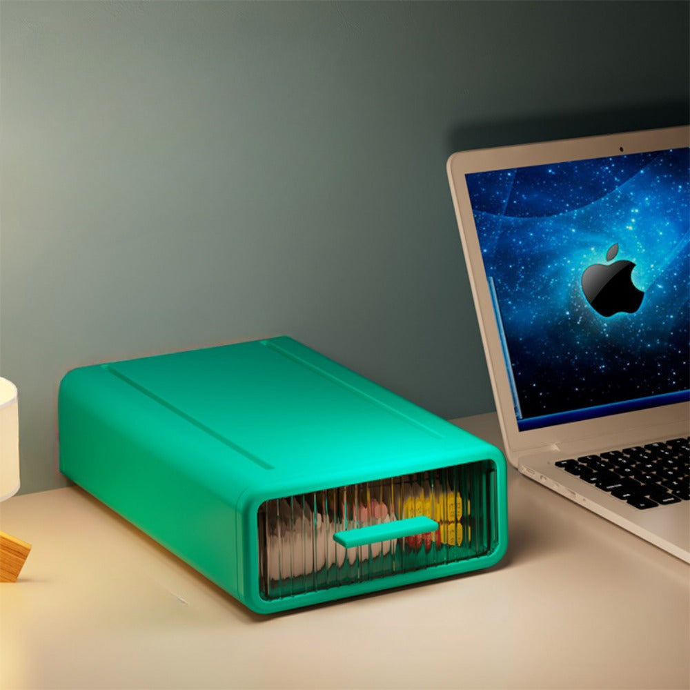 Drawer Type Desktop Storage Box Multifunctional Office Desk Storage Box