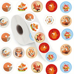 500pcs Fox Animals Stickers Water Bottle Party Decoration