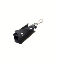 1pc Bat shaped Car Keychain PU Leather Folding Keychain Pendant