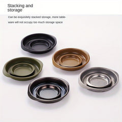 304 Stainless Steel Fruit Plate Lightweight Collapsible Wash Basin