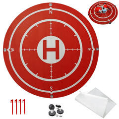 Portable Drone and Helicopter Landing Pad - Waterproof, Stain proof