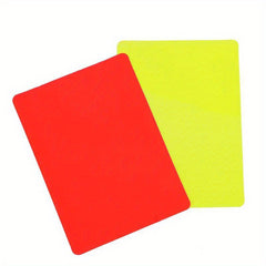6pcs Football Referee Cards Yellow/Red Cards Durable