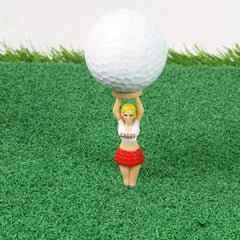3pcs Golf Spike Women's Ball TEE Model Spike Holder Boxed Golf Supplies