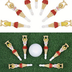 3pcs Golf Spike Women's Ball TEE Model Spike Holder Boxed Golf Supplies