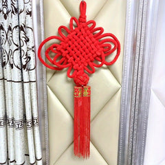 1pc Chinese Year Hanging Red Knot Tassels Lucky Fu Pendants