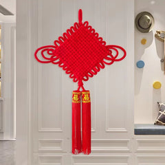 1pc Chinese Year Hanging Red Knot Tassels Lucky Fu Pendants