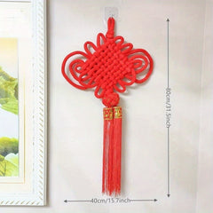 1pc Chinese Year Hanging Red Knot Tassels Lucky Fu Pendants