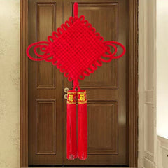 1pc Chinese Year Hanging Red Knot Tassels Lucky Fu Pendants