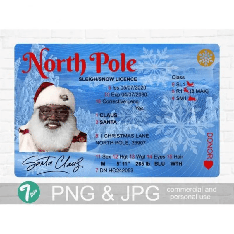 Santa Claus Virtual Sled Driving Christmas Game Props