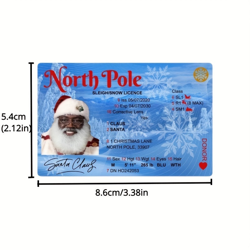 Santa Claus Virtual Sled Driving Christmas Game Props