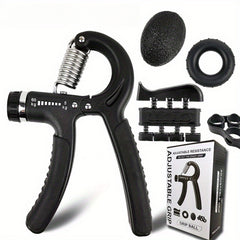 5pcs Grip Strength Trainer Set Hand Rehabilitation Silicone Finger Puller