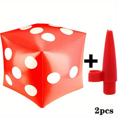 13in Oversized Dice Inflatable Dice for Parties Bars KTV