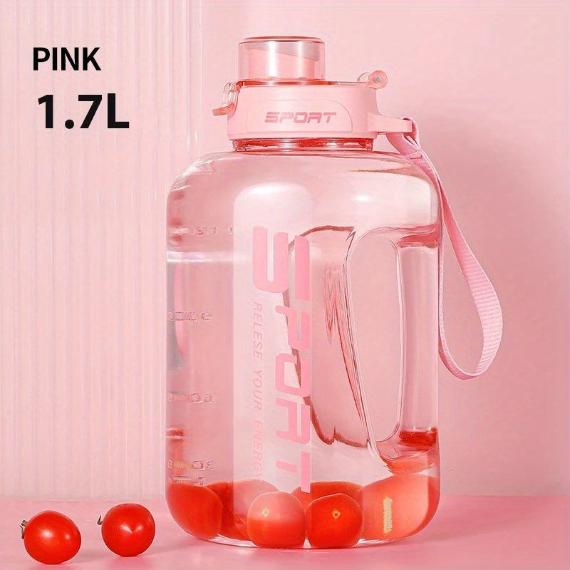 1700ml Large Capacity Water Cup Outdoor Sports And Fitness