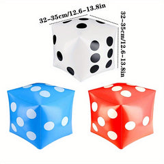 13in Oversized Dice Inflatable Dice for Parties Bars KTV Beach Toys