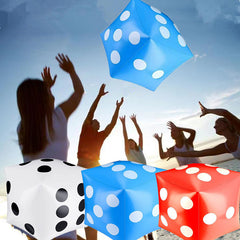 13in Oversized Dice Inflatable Dice for Parties Bars KTV Beach Toys