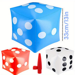 13in Oversized Dice Inflatable Dice for Parties Bars KTV Beach Toys