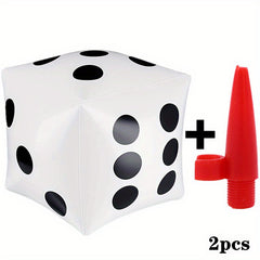 13in Oversized Dice Inflatable Dice for Parties Bars KTV Beach Toys