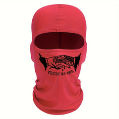 Men's Cycling Sunscreen & Dustproof Cap Print Hat