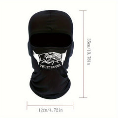 Men's Cycling Sunscreen & Dustproof Cap Print Hat