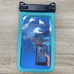 Waterproof Mobile Phone Storage Bag Clear Touch Screen Phone Case For Swimming