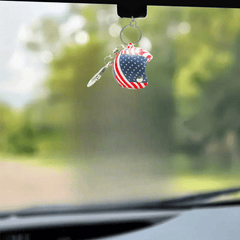 Motorcycle Helmet Key Chain Pendant Decor Accessories