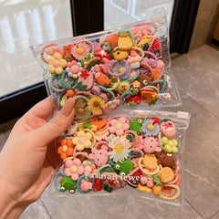 Kids Small Rubber Hair Bands for Summer, 50pcs/100pcs