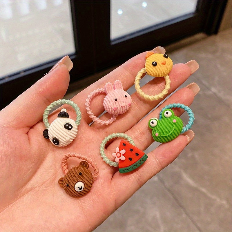 Kids Small Rubber Hair Bands for Summer, 50pcs/100pcs