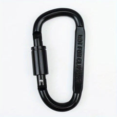 6pcs D ring Aluminum Buckle for Backpack Hiking
