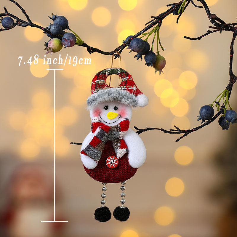 1pc Santa Christmas Ornaments Funny Christmas Tree Decoration