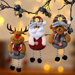 1pc Santa Christmas Ornaments Funny Christmas Tree Decoration