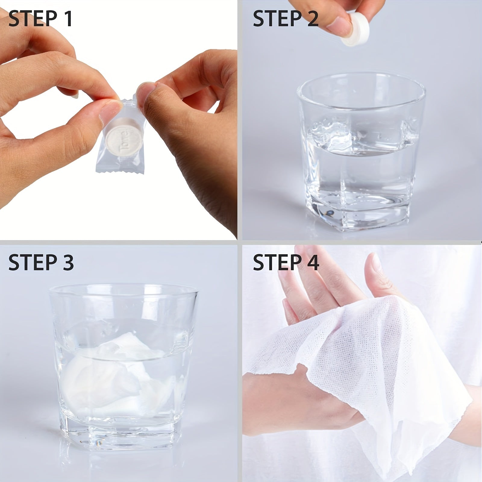 Compressed Towels 10pcs/20pcs for Camping & Outdoors