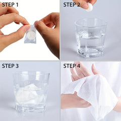 Compressed Towels 10pcs/20pcs for Camping & Outdoors