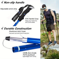 Portable Telescopic Trekking Pole for Hiking and Walking
