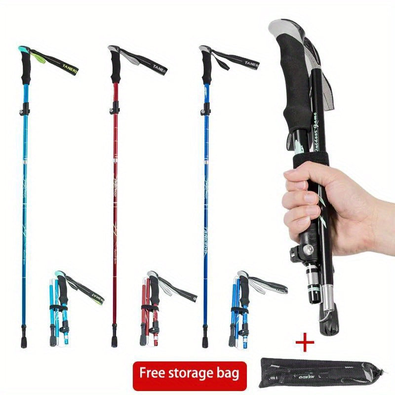 Portable Telescopic Trekking Pole for Hiking and Walking