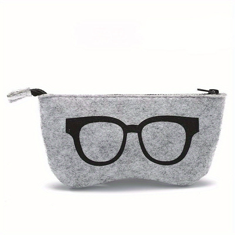 Glasses Zipper Bag Eyewear Accessories Multifunctional Cosmetic Bag