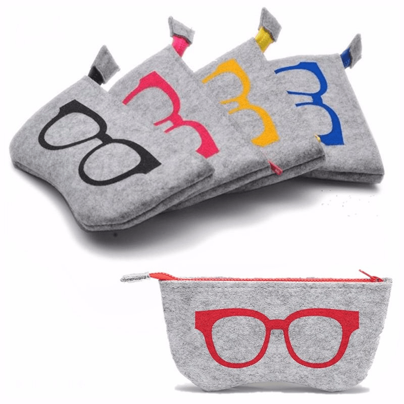 Glasses Zipper Bag Eyewear Accessories Multifunctional Cosmetic Bag