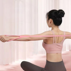 Yoga 8-shaped Stretching Puller Resistance Rope for Body Shaping